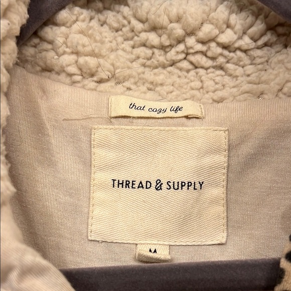 Thread & Supply Colorblock Sherpa Jacket - Picture 2 of 3